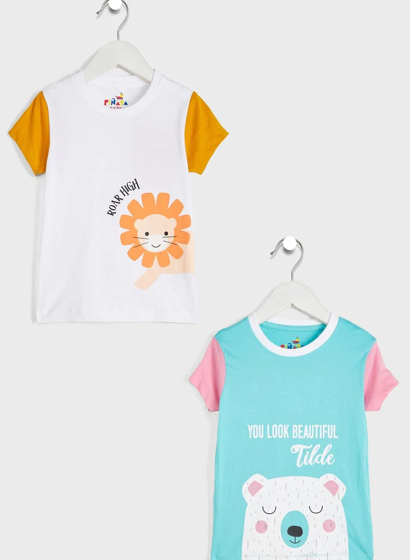 Pinata Pack Of 2 Tees