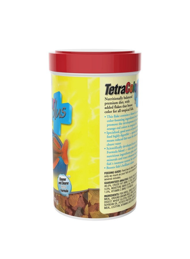 TetraColor PLUS Tropical Flakes with Color Enhancing 2.2 Ounce (Pack of 1) - Image 5