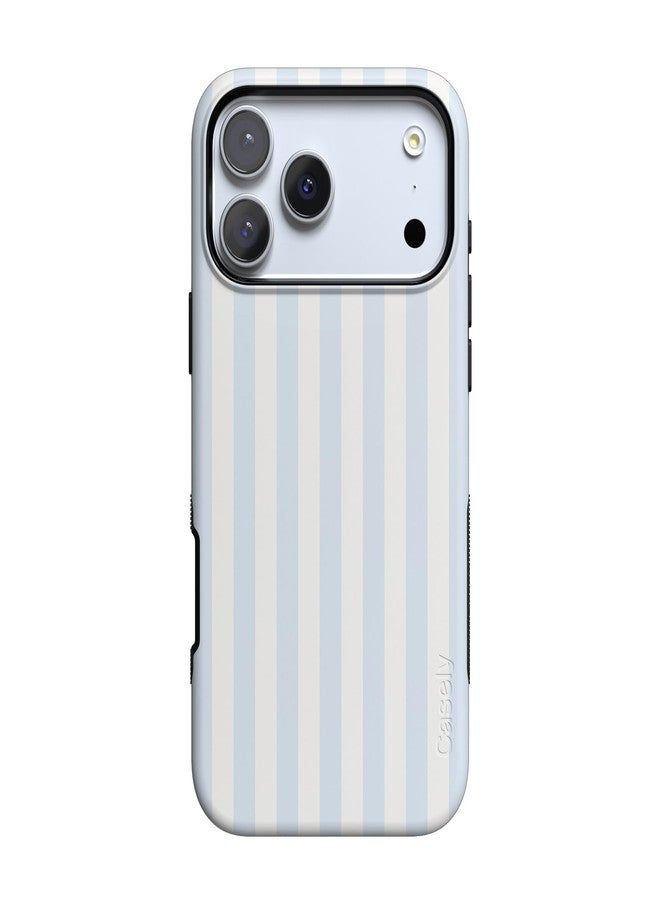 Casely Alex Case | Blue Stripes | Sunday Best | Compatible with MagSafe | Bold Protective Design - Image 1