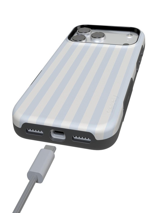 Casely Alex Case | Blue Stripes | Sunday Best | Compatible with MagSafe | Bold Protective Design - Image 5