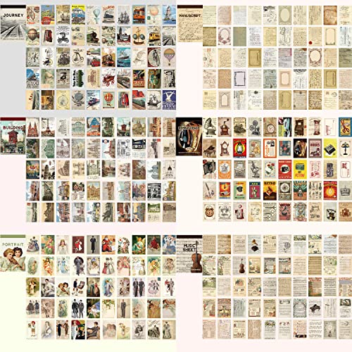 emmoolife 12 Sets 600 Sheets Washi Stickers for Journaling, Map Nature Celestial Portrait Boho Stickers Vintage Aesthetic Scrapbook Sticker Set for Bullet Journal Art Diary Card Craft Gifts Planner Notebook - Image 3