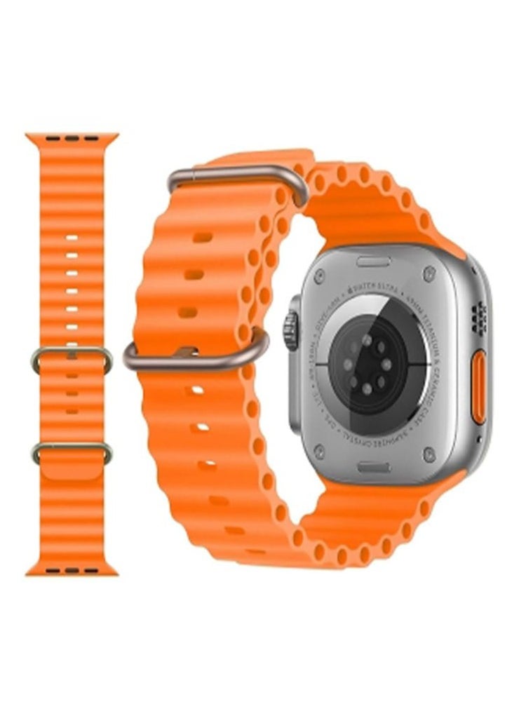 Generic - T10 Ultra Smart Watch Larger Display Waterproof, Video Controlling Assistant Wireless Fast Charging, Bigger Display Ultra smart watch - Image 1