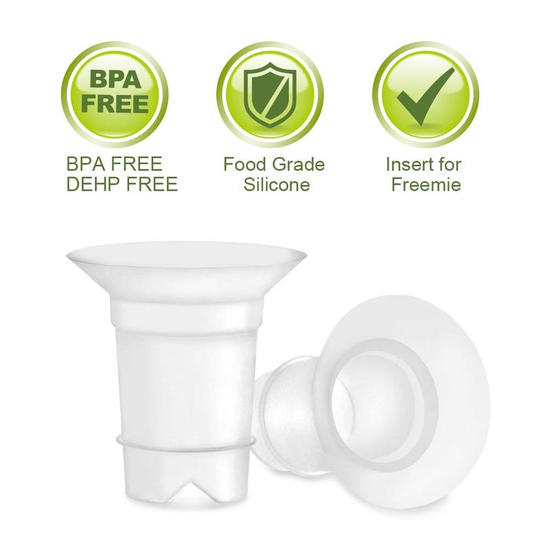Maymom Flange Inserts 24 mm for Spectra 28 mm Hands Free Collection Cup 2pcEach - Image 2