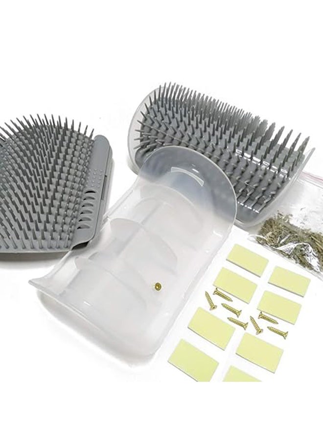 مجموعة من 2 ماكينة حلاقة مشط لتدليك ناعمة ذاتية التمشيط مع النعناع البري للكلاب والقطط ذات الشعر الطويل - Image 5