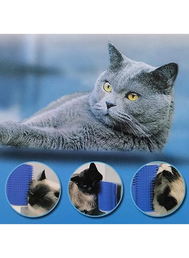 مجموعة من 2 ماكينة حلاقة مشط لتدليك ناعمة ذاتية التمشيط مع النعناع البري للكلاب والقطط ذات الشعر الطويل - Image 4