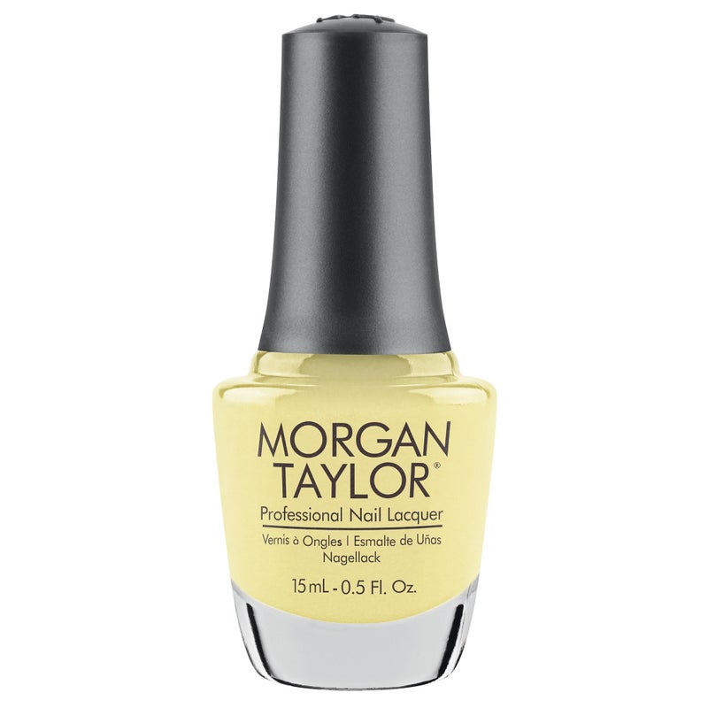 Morgan Taylor Nail Lacquer Let Down Your Hair Lime Professional Lacquer Vibrant ChipResistant FastDrying LongLasting HighShine Perfect for Manicures  Pedicure 05 ounce