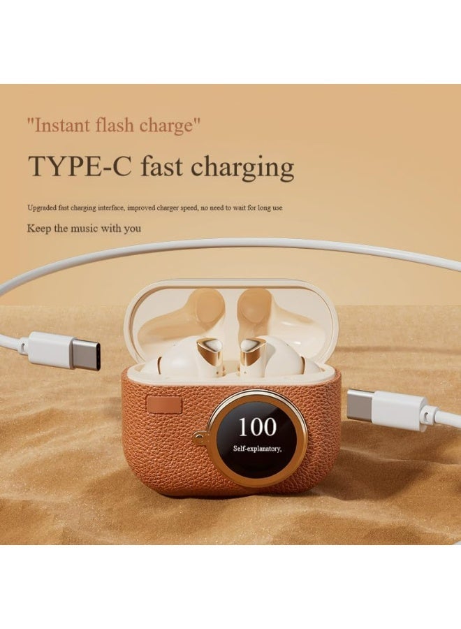 Wireless Earbuds with Bluetooth ,72Hrs Playtime Noise Reduction,LED Display Charging Case for Android iOS Cell Phone Laptop, Lightweight in-Ear Fit Earphones - Image 4