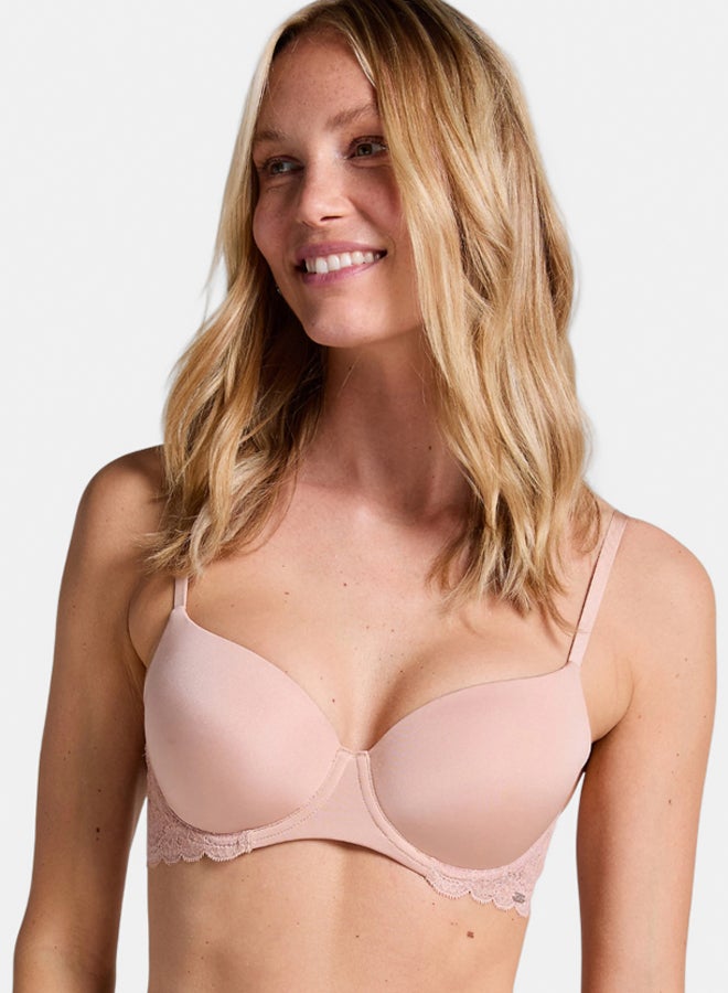 hunkemoller Secret Lace Padded Underwired Bra  - Image 1