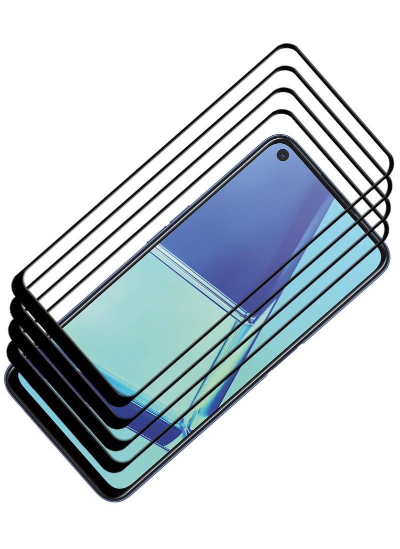 ACLIX 4 Pieces Antistatic ESD Dustproof Premium Quality High Definition Tempered Glass Screen Protector Designed For Oppo A52 - Image 1