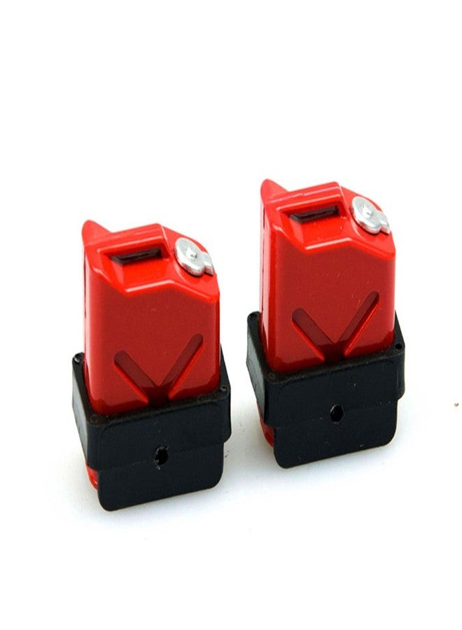 MOHERO 1/10 RC Scale ABS Fuel Tank for 1/10 Axial Wraith SCX10 EXO AX10 Truck Accessory Pack of 2 - Image 1