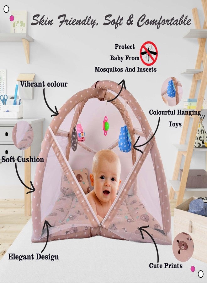 Kwitchy Baby Bedding Set Combo Permium Essential Items for Unisex Infants(Brown, 0-6 Months) (4PCS Set) - Image 3