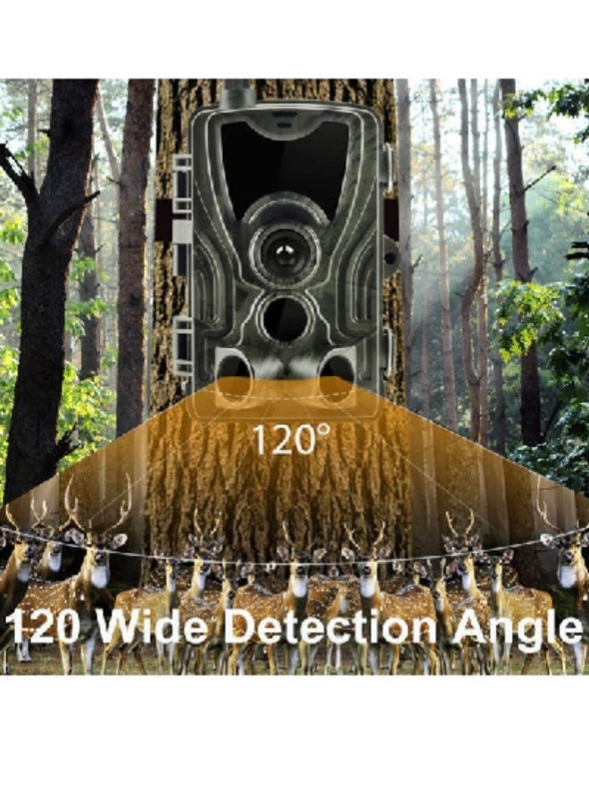 AROAQ HC-801A Hunting Trail Camera 16MP 1080P Night Vision Waterproof Wildlife Surveillance - Image 2