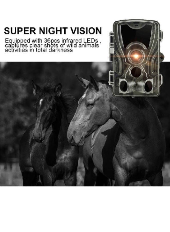 AROAQ HC-801A Hunting Trail Camera 16MP 1080P Night Vision Waterproof Wildlife Surveillance - Image 4