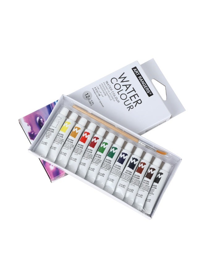 ART RANGERS Water Color Paint Set Of 12x6 ml - Image 1