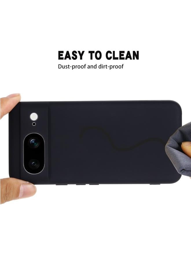 The Bros Case Cover For Google Pixel 8 Pure Color Liquid Silicone Shockproof Phone Case Cover - Image 5