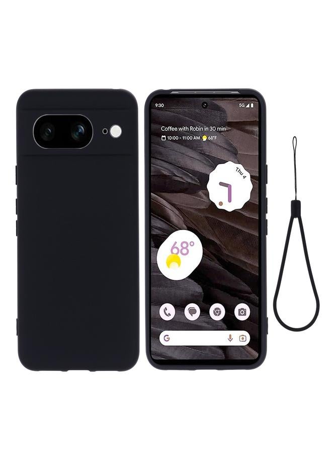 The Bros Case Cover For Google Pixel 8 Pure Color Liquid Silicone Shockproof Phone Case Cover - Image 1