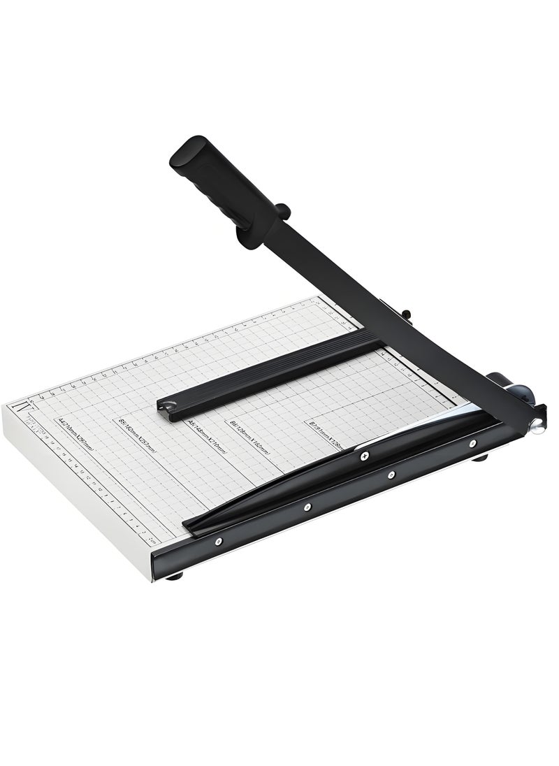 Generic - Paper Cutter Professional Guillotine Paper Trimmer for Craft Paper Photos Cards Scrapbooking Office Home Supplies 12 Sheet Capacity - Image 1