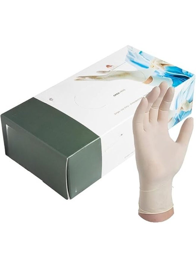 Disposable Medical Examination Gloves, Strong and Comfortable Fit, 100 Pieces, Suitable for Hygiene, Cleaning and Professional Daily Use - Image 1