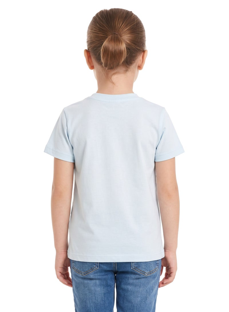 The Smurfs Girls’ Graphic T-Shirt Pack of 2– Smurfette Short-Sleeve Crew-Neck Cartoon Casual Top - Image 3