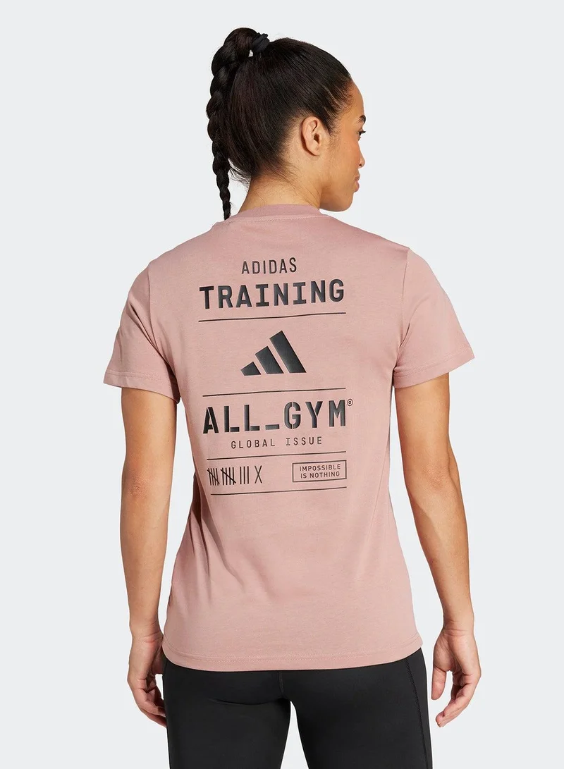 Adidas All-Gym Category Graphic T-Shirt