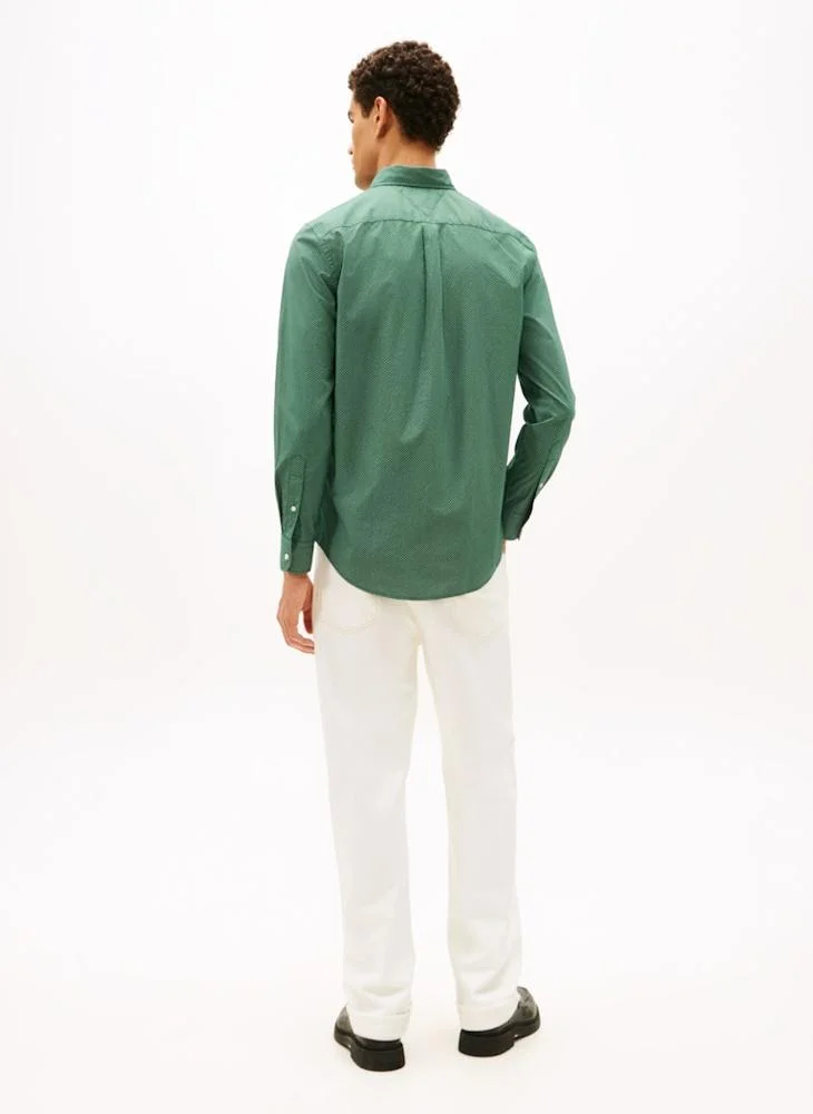 تومي هيلفيغر Logo Long Sleeve Shirt