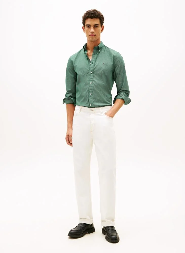 تومي هيلفيغر Logo Long Sleeve Shirt