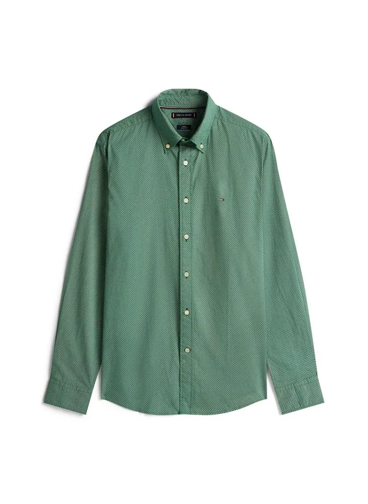 تومي هيلفيغر Logo Long Sleeve Shirt