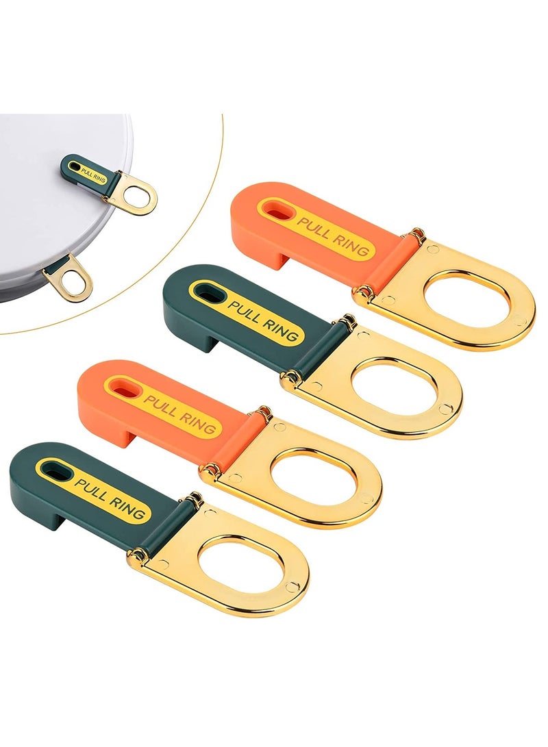 SYOSI Toilet Seat Lifter Pack of 4 Toilet Seat Lifter Avoid Touching The Toilet Lid Lifting Handle Bathroom Accessories for Home Office Hotel - Image 1