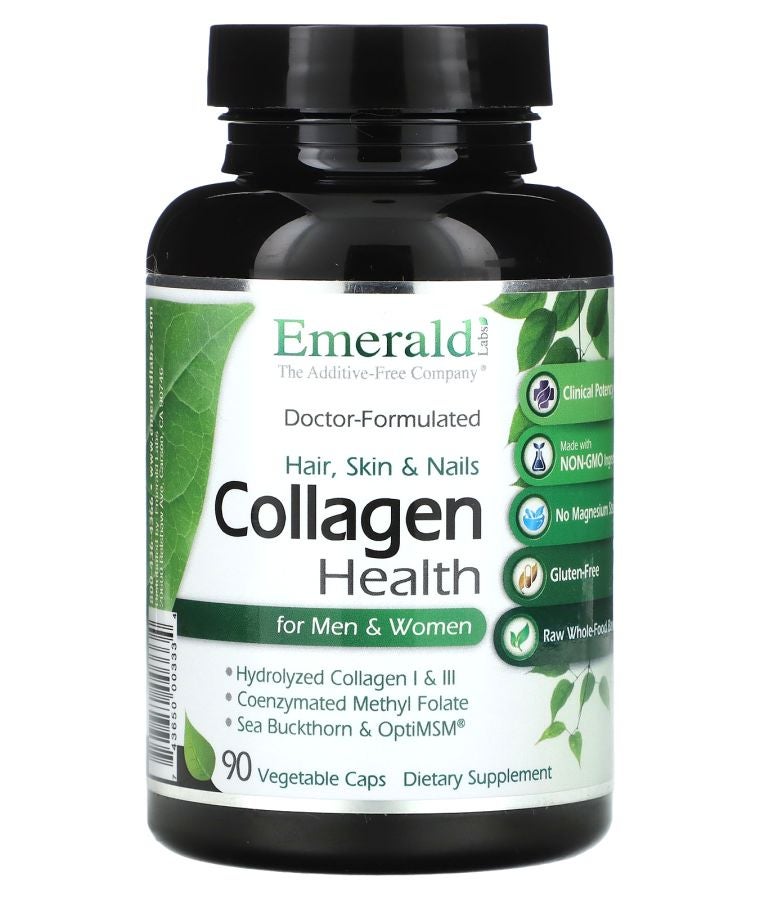 Emerald Laboratories Collagen Health for Men & Women 90 Vegetable Caps