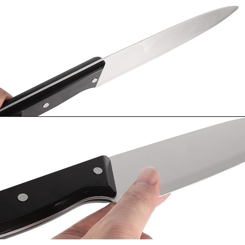 EPDPLAY Prop Knife -  Realistic Kills Butcher Prank Props, Costume Fake Knife Accessories for  Horror Party Role Playing（Gray） - Image 3