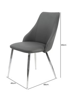 VANITY LIVING VANITY LIVING Dining Table Set 8 Seater - Evora Grey Extendable With Sienna Chairs  - Image 3