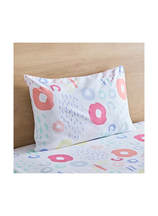 Home Box Nora Regina 2-Piece Single Microfibre Flat Sheet Set 240 x 160 cm  - Image 4