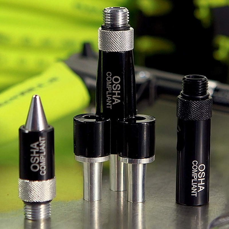 Flexzilla X3 Blow Gun Kit, 6-Piece, ZillaGreen - AG1200FZKIT - Image 4