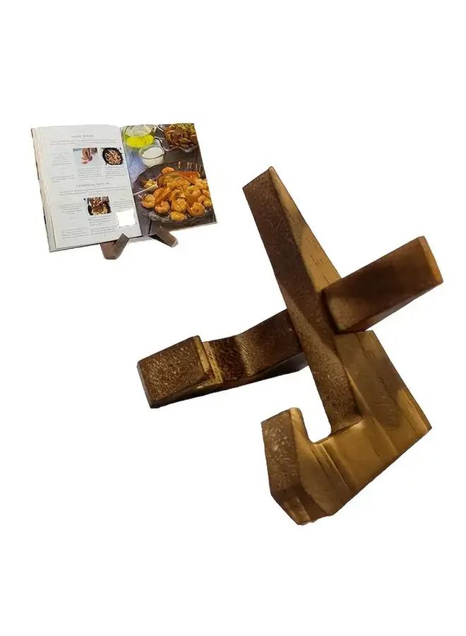 Vintage Wooden Recipe Stand 12 Month Modern Kitchen Dining Decor - Image 5