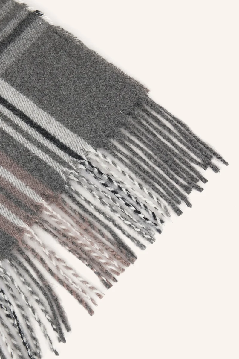 Defacto  Man Plaid Woven Scarf for Men | Best Price UAE