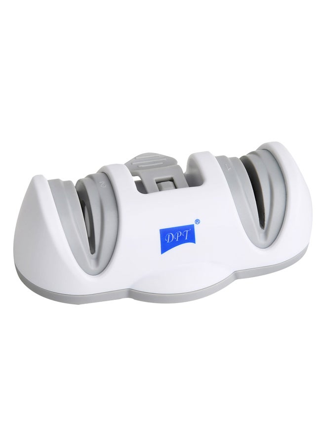 DPT - Double Plastic knife sharpener, Knife sharpening tooL, Gray - Image 1
