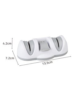 DPT Double Plastic knife sharpener, Knife sharpening tooL, Gray  - Image 5