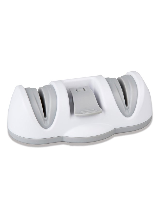 DPT - Double Plastic knife sharpener, Knife sharpening tooL, Gray - Image 1