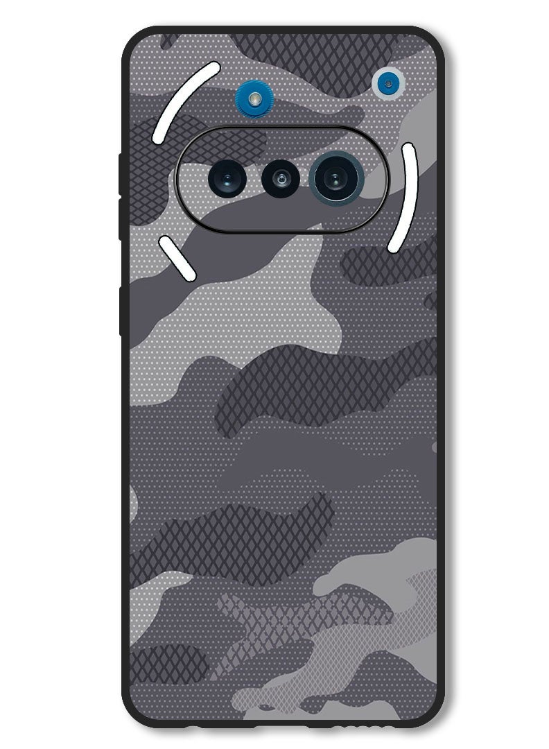 Theodor Case Compatible with Nothing Phone 3a Protection Shockproof Bumper Cover Camouflage - Image 1
