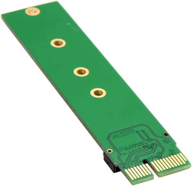 JSER NGFF M-Key NVME AHCI SSD to PCI-E 3.0 1x PCIE4.0 x1 Vertical Adapter Compatible for XP941 SM951 PM951 960 EVO SSD - Image 2