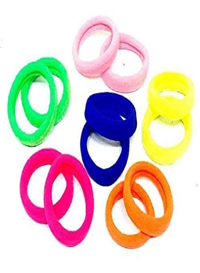 imioxo Printed Hair Rubber Band For Girls & Women's (Multicoloured) 30 pieces - Image 4