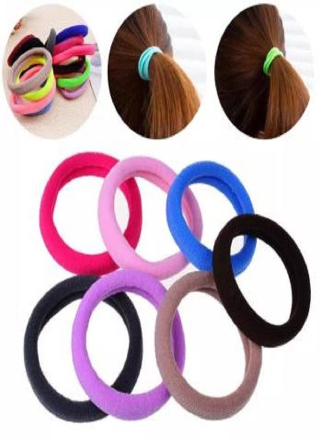 imioxo Printed Hair Rubber Band For Girls & Women's (Multicoloured) 30 pieces - Image 2