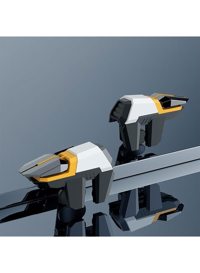 X spring Mobile Game Controller Trigger 6 Button Professional Gaming Triggers Enhanced Sensitivity For Competitive Mobile Gaming With 3 Pair Gaming Finger Sleeves Compatible With Ios Android Phone - Image 4