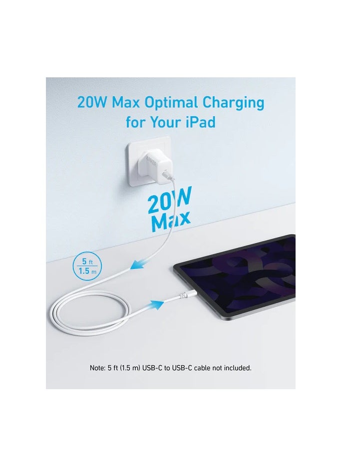High-Speed USB-C 20W Charger White - pzsku/ZBE12EBC7E8FA78D63399Z/45/_/1732004240/7d5f2082-2cf2-4807-b279-d9e4bbe7821b