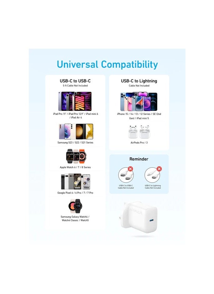 High-Speed USB-C 20W Charger White - pzsku/ZBE12EBC7E8FA78D63399Z/45/_/1732004250/04138b99-2dd7-4cf6-9bf8-ae04087e3c45