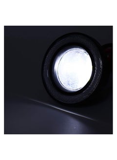 SHEZA STAR Fog Light A Pair of 3.5 Inch LED Headlight Angel Eyes with Universal COB Replacement Assembly for Truck SUV Car (White Light)  - Image 5