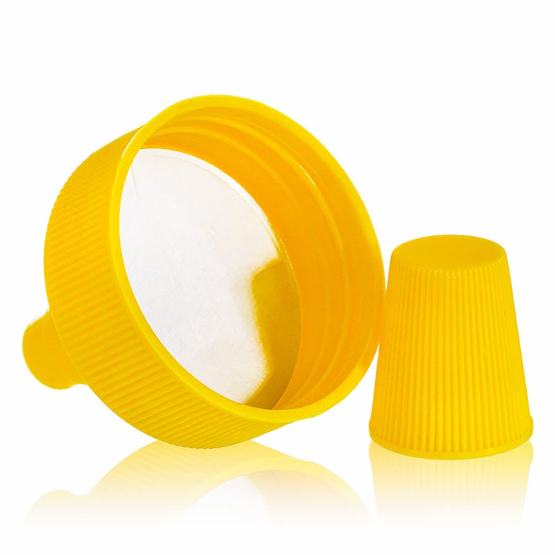 Elsjoy 16 Pack Plastic Honey Bottle Jars 7 Oz Honey Squeeze Bottles Empty Honey Jars With Spout Refillable Condiment Squeeze Bottles Clear Honey Container For Storing And Dispensing Hexagon Shape - Image 4