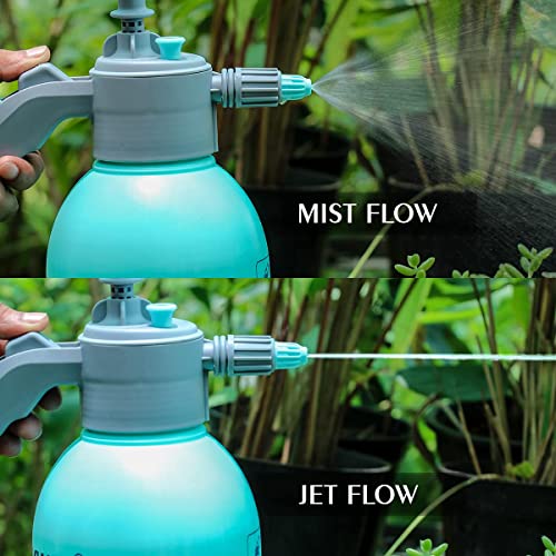 STOIC Rhino Heavy Duty Sprayer 2.2 Liter & Trigger Sprayer 500 Ml Combo Pack Spray Bottle For Plants With Adjustable Nozzle For Jet & Mist Flow | Suitable For Watering, Glass Cleaning & Car Wash - Image 5