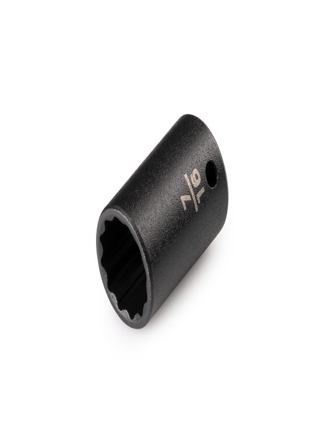 TEKTON 1/4 Inch Drive x 7/16 Inch 12-Point Impact Socket | SID02211 - Image 1