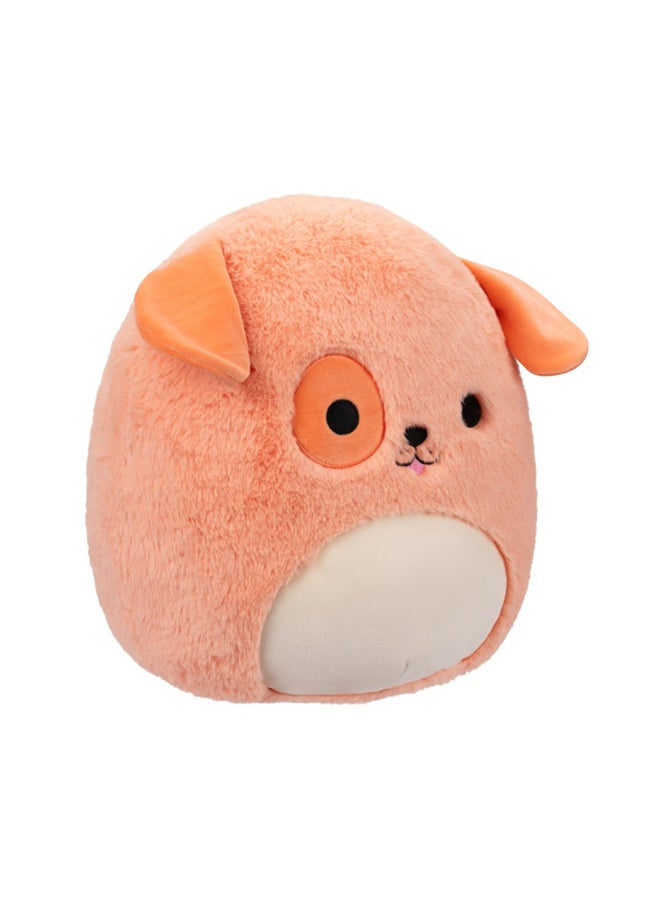 Squishmallows - 12 inch Drella Peach Dog Fuzzamallow , Officially Licensed Kellytoy Plush Toy, Colorful Soft Toy, Gift for Kids, Girls & Boys Washable Squishy Stuff Toy Multicolor All Age - Image 1